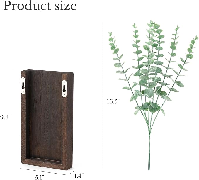 Dahey 2 PCS Wall Planter Vase - Image 3