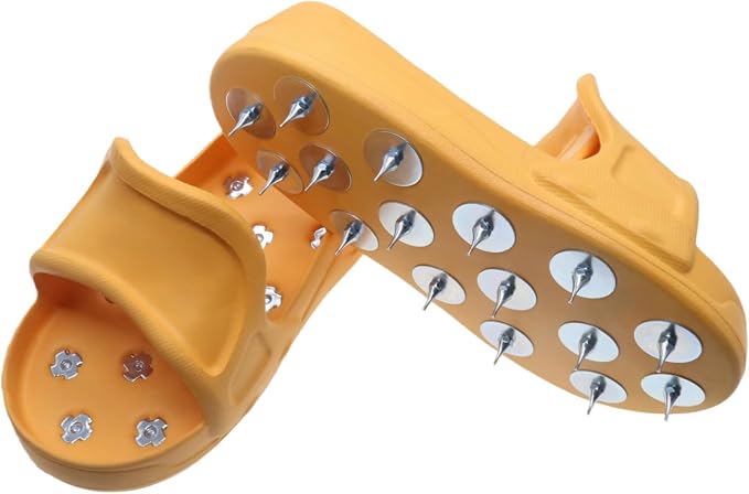 Anti-Slip Spiked Shoes for Epoxy Floors, Resinous Coatings, Self-Leveling by ComeFloor