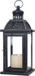 NEEDOMO Large Candle Lanterns Decorative Indoor, 14.4" Outdoor Lantern by NEEDOMO-LightUpYourSpace