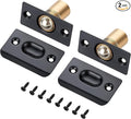 Ravinte Matte Black Door Ball Catch, Closet Door Latch Adjustable, 2 Pack | by Ravinte