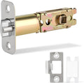 Adjustable Deadlatch 2-3/8'' or 2-3/4'', Keyed Entry Door Lock 45° Turning by MakeYourHomeMoreElegantAndSafer