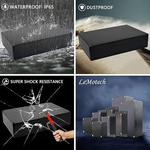 Electrical Box ABS Plastic Project Box IP65 Waterproof Junction Box Project - Image 7