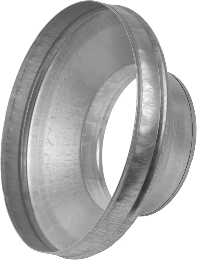 12" to 8" Inch Galvanized Steel Round Duct Reducer - Image 3