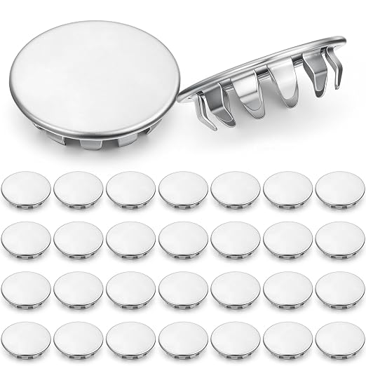 Hicarer 30 Pack Fit 7/8" Hole Metal Plugs, by Hicarer
