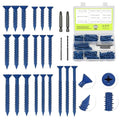 160Pcs 1-1/4" to 2-3/4" Concrete Screws by Unknown