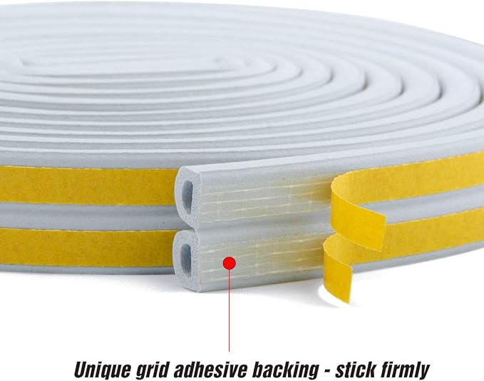 CloudBuyer Door & Window Weather Stripping, Soundproof Insulation Seal Strip - Image 3