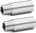ChillWaves 304 Stainless Steel Pipe Fitting, Nipple Cast Pipe 1-1/2" NPT Male x by VisittheCHILLWAVES