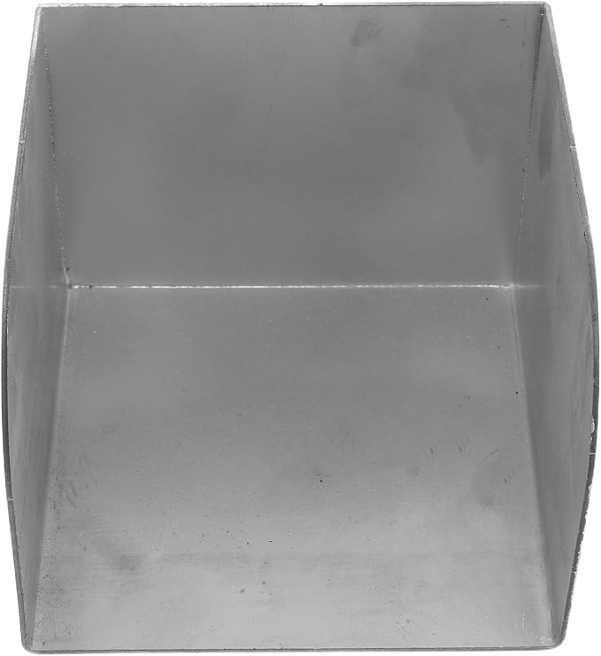 Rain Gutter Drain Extension Downspout Stainless Steel Splash Block | Silver by ULTECHNOVO
