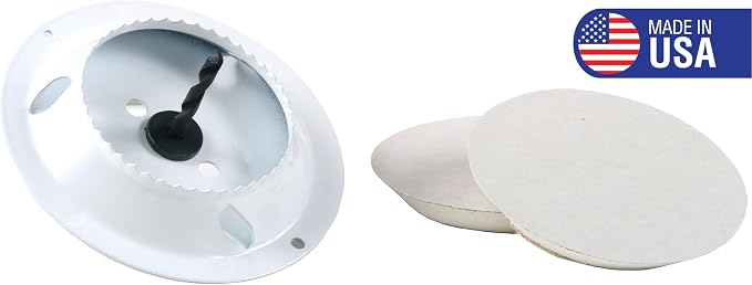 ALLWAY WEK2 Wall-EZ Drywall Repair Kit | Tapered Hole Saw and 2 Drywall Plugs - Image 2