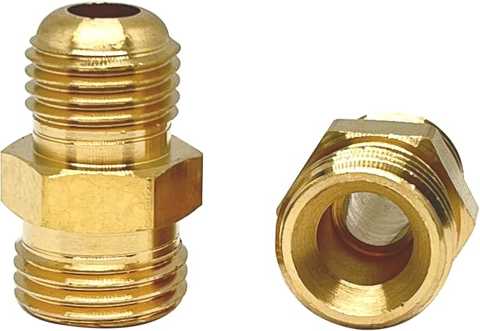 1 Pcs M16 x 1.5mm Male to M14 x 1.5mm Male Adapter, Welding Hose Coupler Adapte by ERDANER