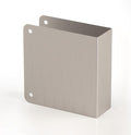 Door Knob Reinforcement Plate, Satin Nickel, Fits 1-3/4" Doors, Door Lock and by NAUBEA