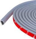 Weather Stripping Door Seal, Self Adhesive Silicone D Shaped Weather Strip by Protalwell