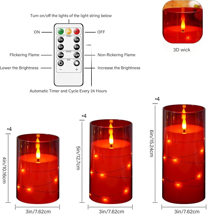 kakoya Flameless LED Candles - Image 5