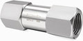 ChillWaves 304 Stainless Steel In-Line Split Check Valve 1/2" NPT Female Thread by VisittheCHILLWAVES
