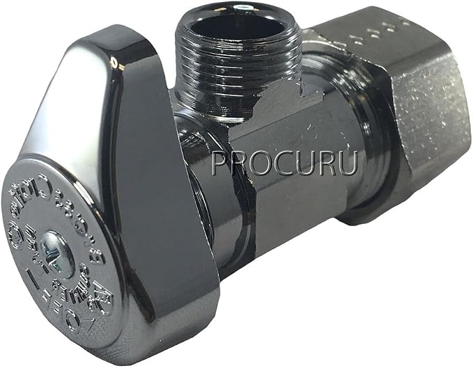BrassCraft G2CR19L1X 1/2-in Nominal Comp x 3/8-in OD Outlet Chrome Plated Brass - Image 2