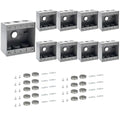 Weatherproof Outlet Box with Three 3/4-in Threaded Outlets, 9 Pack | Features by XGGYA