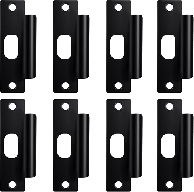 Stainless Steel Strike Plate Universal Door Strike Plate 4 7/8" Deadbolt Strike by Haiabei
