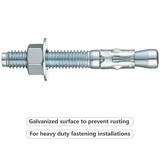 Wensilon 5/8x4-1/2 10Pcs Inch Standard Fasteners - Image 3