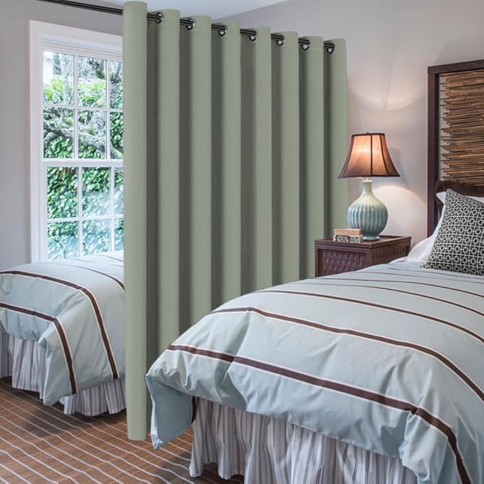 H.VERSAILTEX Blackout Patio Curtains 100 x 96 Inches - Image 2