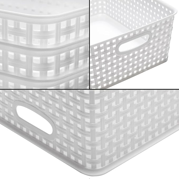 Eslite Plastic Storage Baskets for Organizing - Image 2