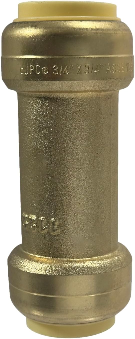 1 Pack XFITTING 3/4" x 3/4" Push Fit Check Valve, NSF ANSI61 - Image 2