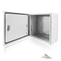 Electrical Box 16 x 16 x 8 Inch Indoor Outdoor Electrical Enclosure Box Steel by Fsehyue