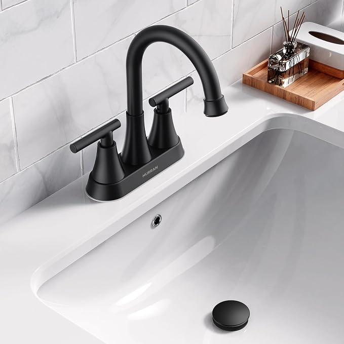 Bathroom Sink Drain with Overflow with Hair Catcher Anti-Clog Sink Strainer - Image 7