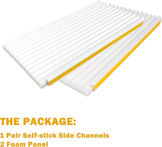 LBG Products Window Air Conditioner Foam Insulation Panels, AC Side Insulating - Image 8