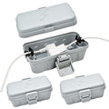 Hrensaw 3PCS Small Weatherproof Electrical Connection Box, Outdoor Electrical by Hrensaw