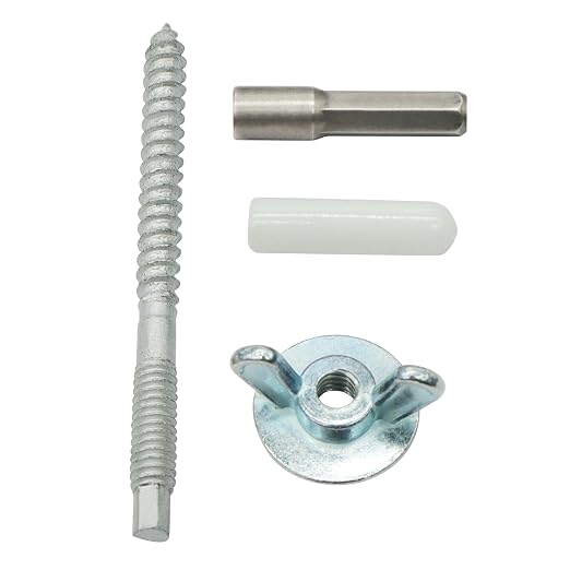 30 Pack 1/4"-20 x 2-1/4" Hurricane Anchor Kit, Hardware Installation Guide by Xadnitu