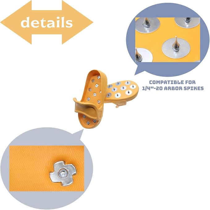 Anti-Slip Spiked Shoes for Epoxy Floors, Resinous Coatings, Self-Leveling - Image 4