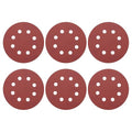 HARFINGTON 20 Pcs 5 Inch Sanding Discs 2000 Grit Red Aluminum Oxide 8 Hole | by HARFINGTON