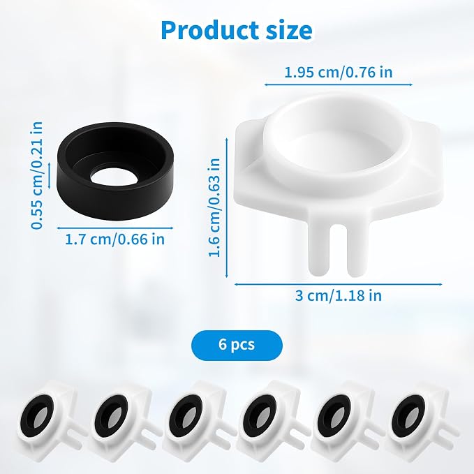 6 Sets 101237 Tub Spout Repair Kit - Image 2