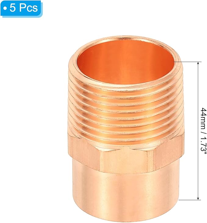 PATIKIL 1" Male Adapter Fitting - Image 2