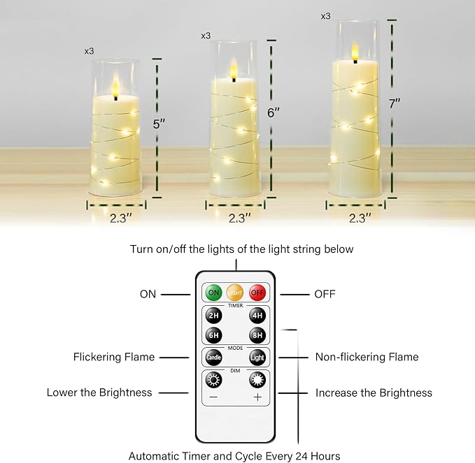 kakoya Flameless LED Candles - Image 5