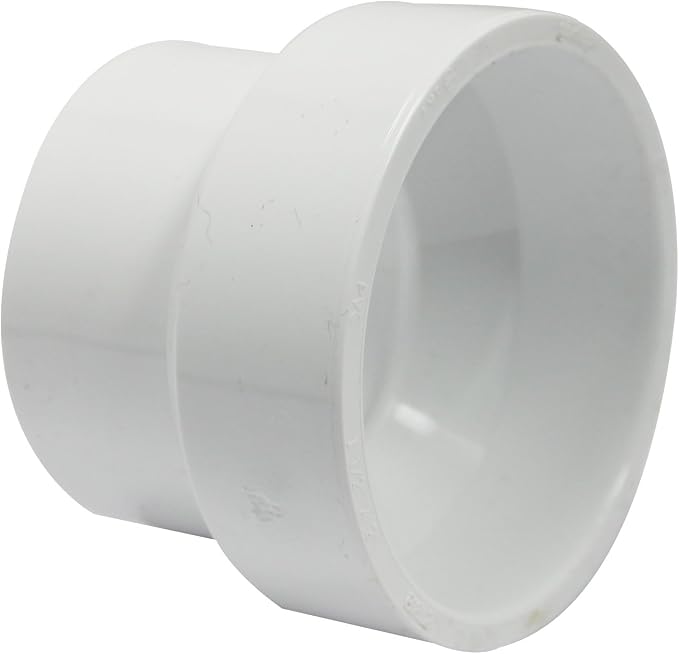 Canplas 193022 PVC DWV Reducing Coupling, 2 x 1-1/2-Inch by Canplas