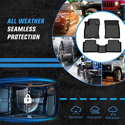Nilight TPE Floor Mats for Ford Bronco Sport 4-Door - Image 5
