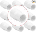 10Pack 3/4" x 1/2" PVC Increaser/Reducer Coupling Adapter Schedule 40 PVC Slip by Lswteiz