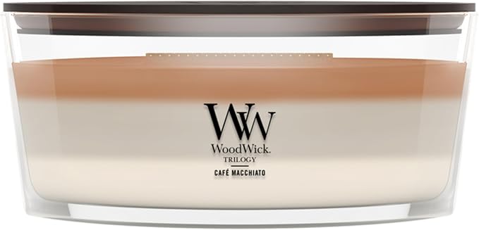 Woodwick Ellipse Café Macchiato Ellipse Trilogy Candle by Unknown