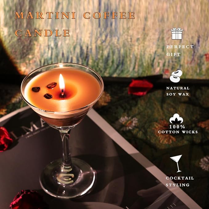 Espresso Martini Candle Unique Gifts - Image 2