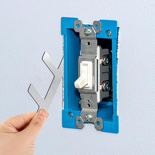 10Pcs Switch Box Support Electrical Box F Clips, Switch Boxs Straps, Strap on - Image 9