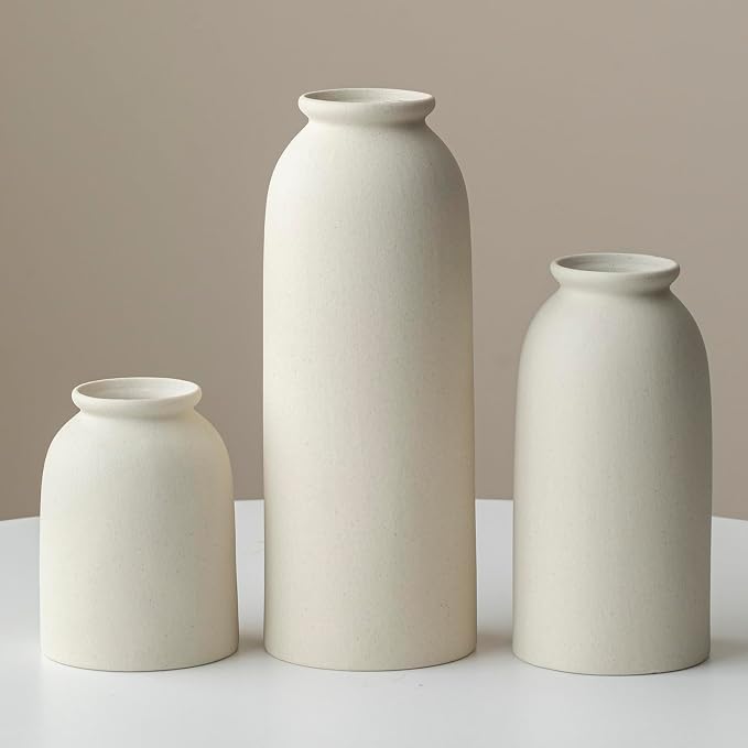 Ceramic Vase Set-3, Large Flower Vases - Image 8