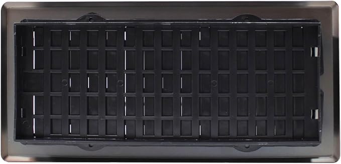 Decor Grates AJH410-RB Oriental Floor Register, 4x10 Inches, Rubbed Bronze - Image 5