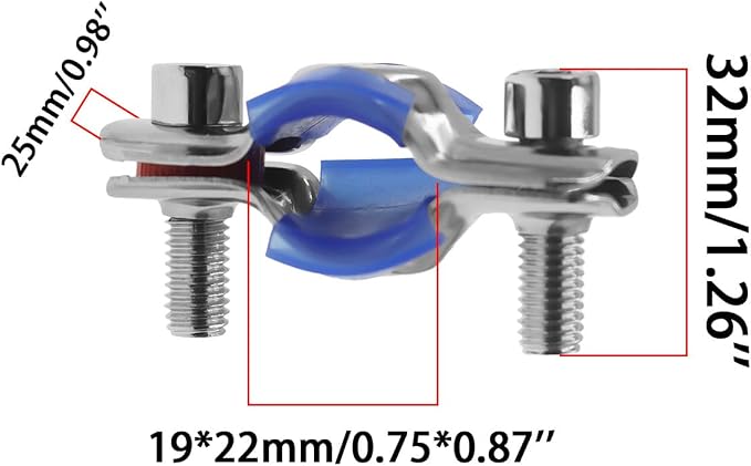 Adjustable Pipe Bracket Clamp, Heavy Duty Split Ring Hanger, TTZEZE SUS304 Wall - Image 2