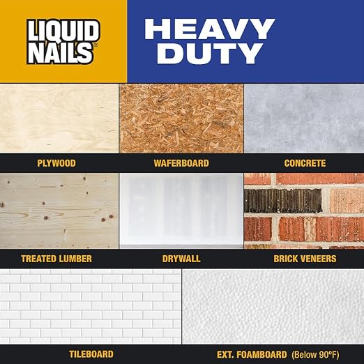 Liquid Nails 10 oz. Heavy Duty Construction Adhesive - Image 5