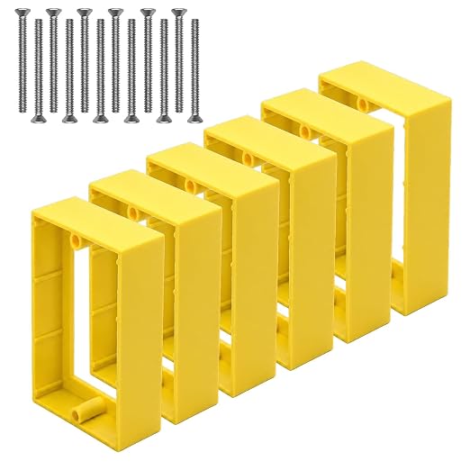 Electrical Box Extender for Outlets and Switches by YQSIYU