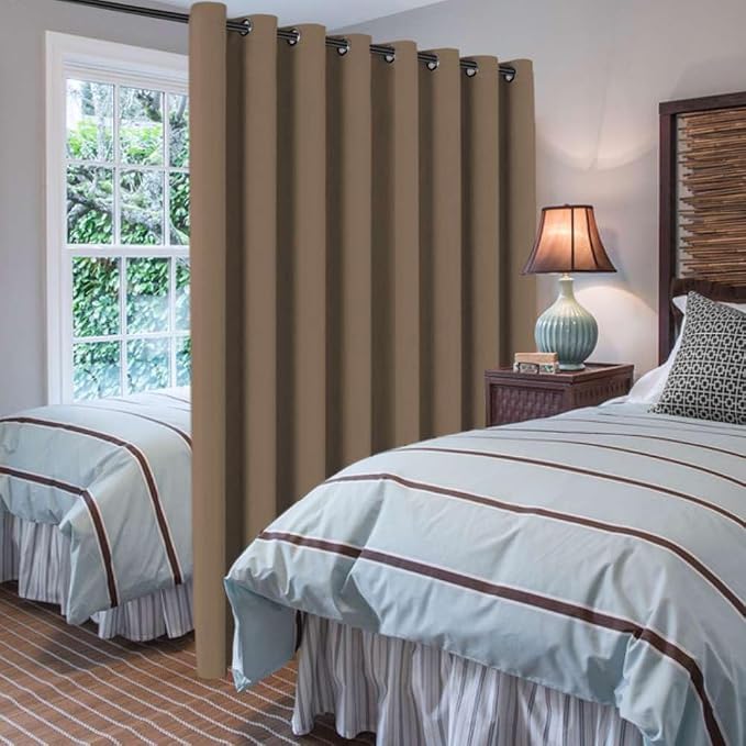 H.VERSAILTEX Blackout Patio Curtains 100 x 102 Inches - Image 2