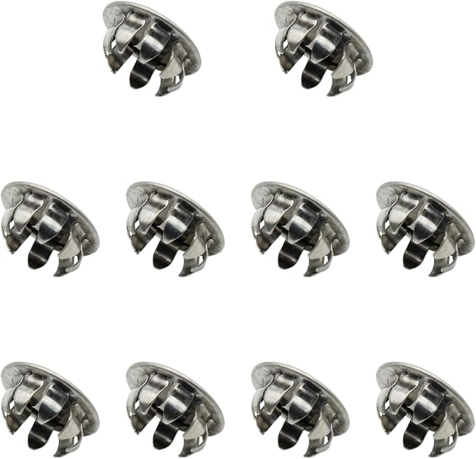 10 PCS Electrical Box Knockout Plugs Round Stainless Steel Seal Electrical - Image 4