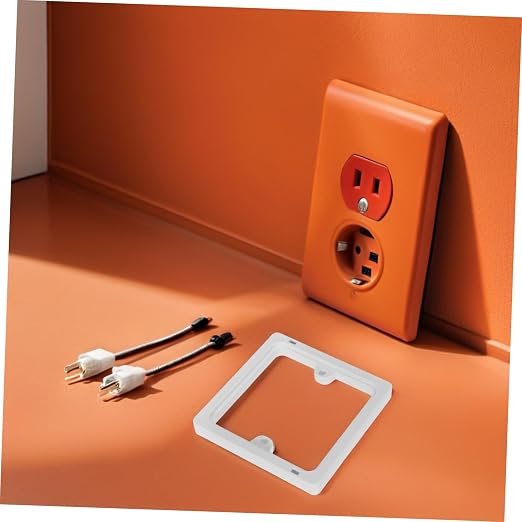 Outlet Box Extension Ring White 86-Type 4pcs - Image 6