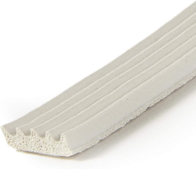 Frost King V23WA Ribbed Rubber Self-Stick Weatherseal Tape, 3/8" W, 1/8" T - Image 6